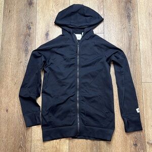 Adidas x Reigning Champ Black Ribbed Hoodie Size M
